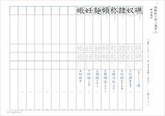 中２漢字テスト　東京書籍